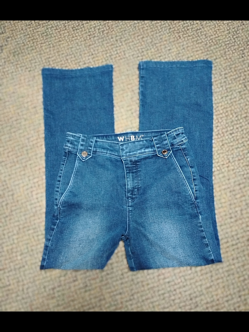 White House Black Market Blue Women's Stretch Denim Jeans